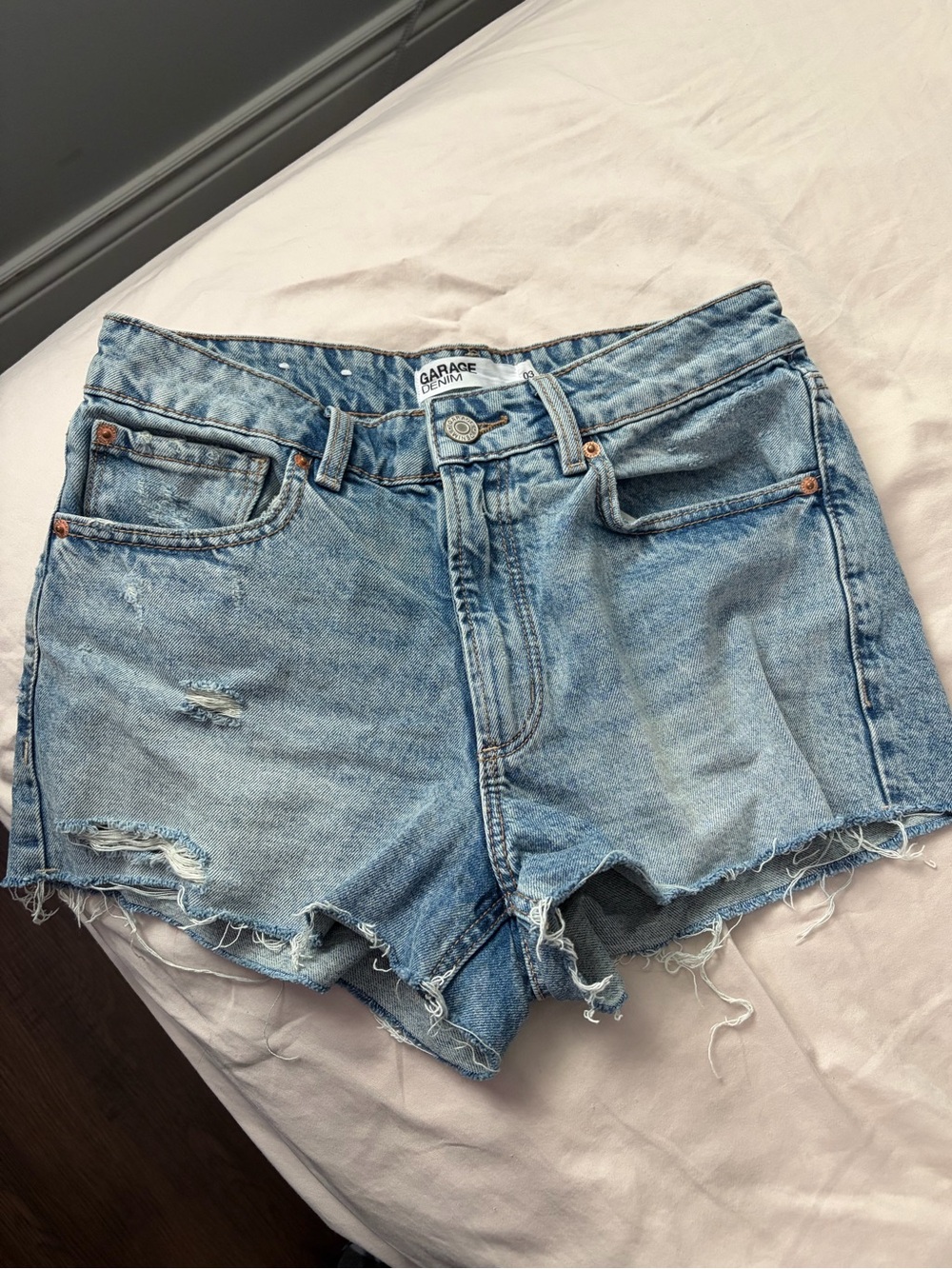 Classic Cutoff Denim Shorts from Garage
